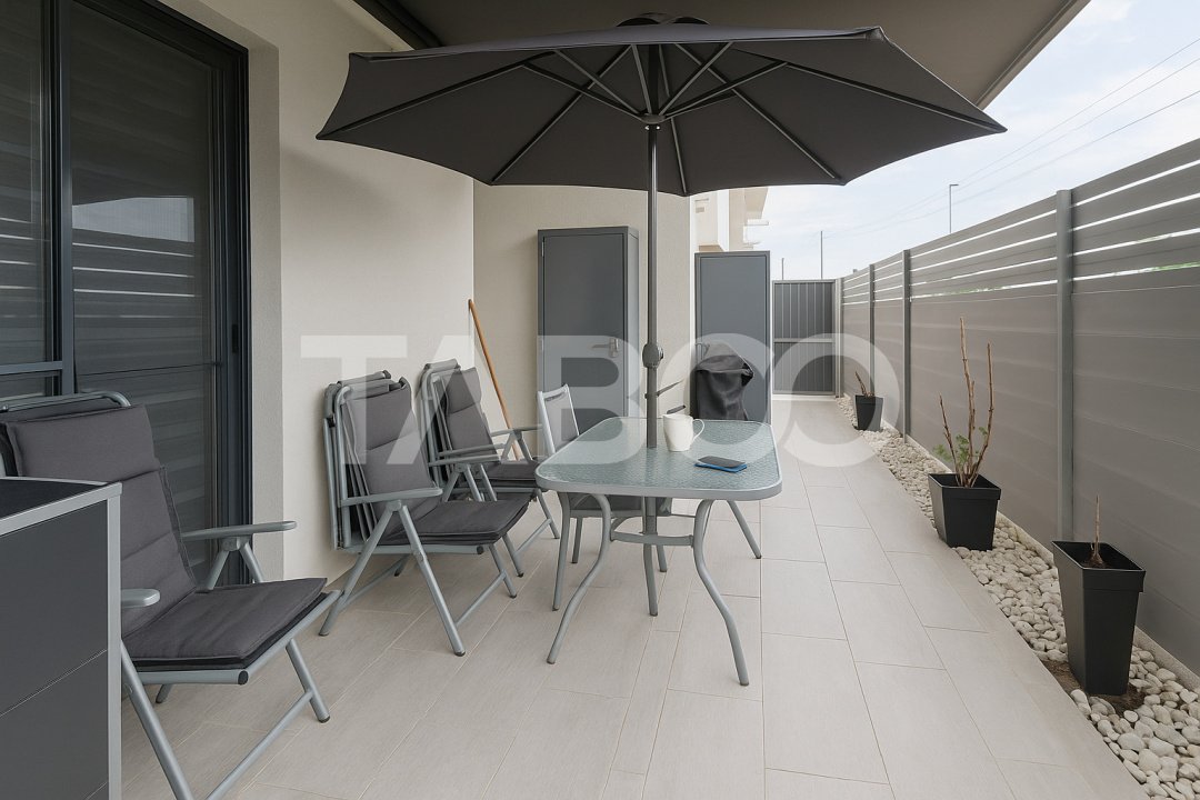Apartament 3 camere de vanzare 2 bai parter cu gradina proprie video in Sibiu - Cuartului