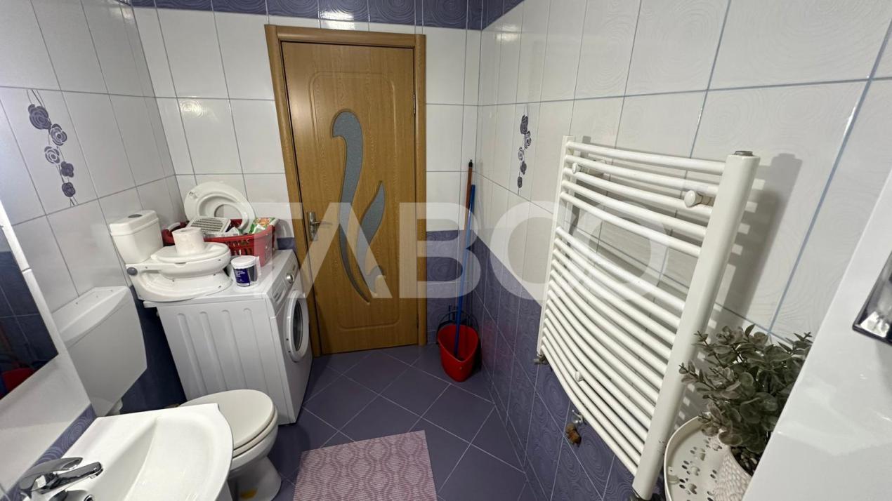 Apartament 3 camere de vanzare 3 camere mobilat utilat Selimbar Sibiu 