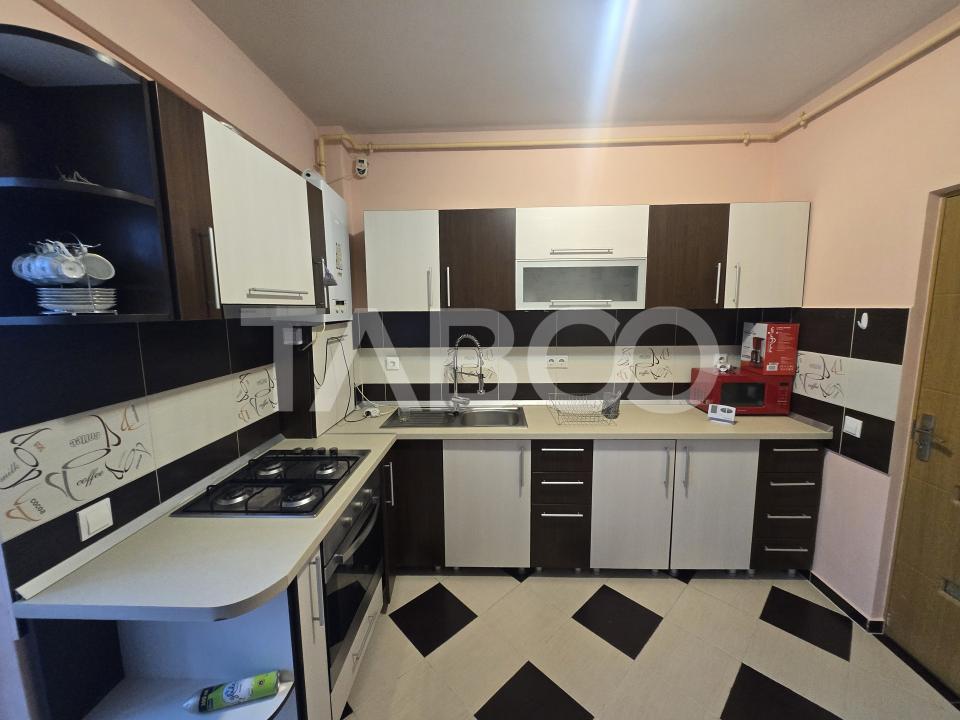 Apartament 3 camere de vanzare decomandat 71 mpu zona Turnisor Sibiu