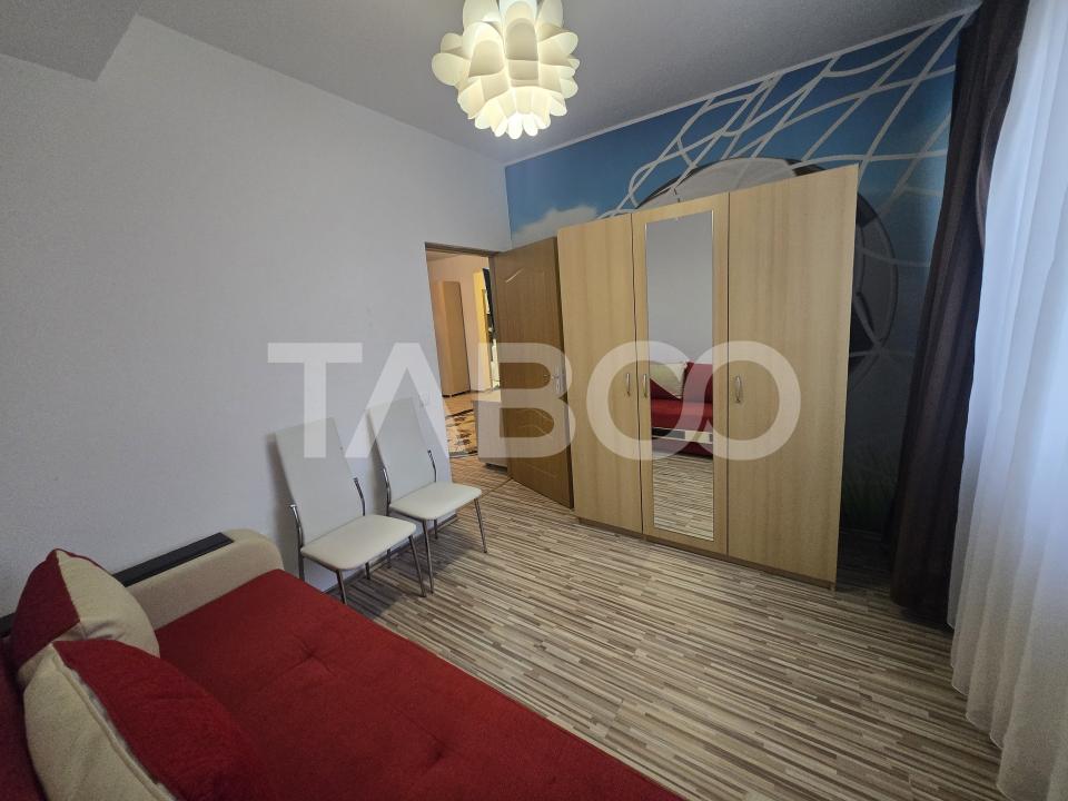 Apartament 3 camere de vanzare decomandat 71 mpu zona Turnisor Sibiu