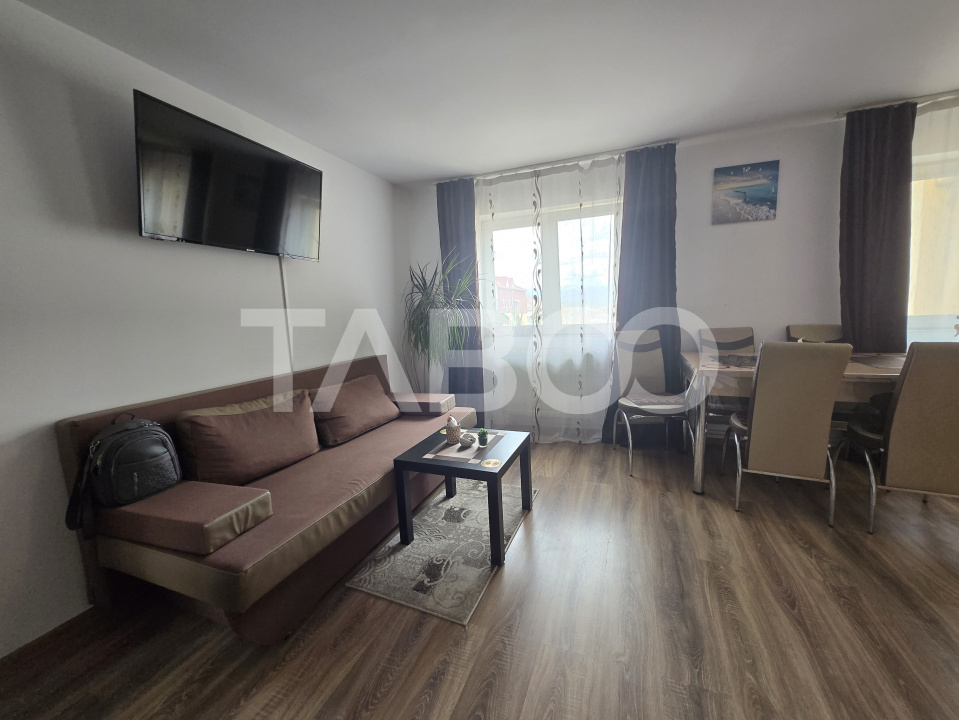 Apartament 3 camere de vanzare decomandat 78mp zona Vasile Aaron Sibiu