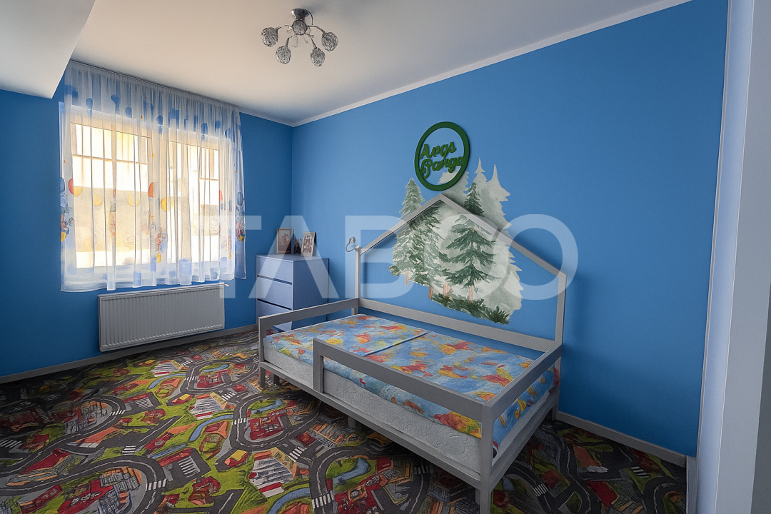 Apartament 3 camere de vanzare mobilat utilat terasa 80mp Turnisor 