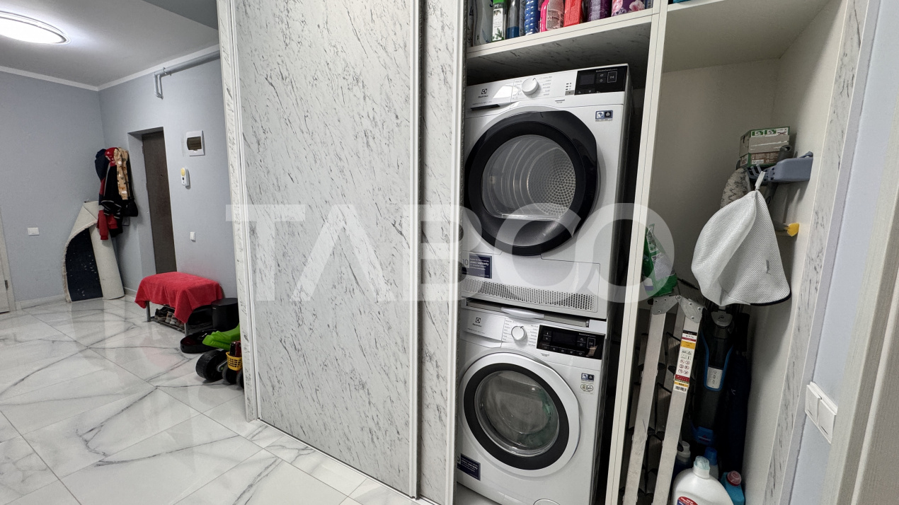 Apartament 3 camere de vanzare mobilat utilat terasa 80mp Turnisor 