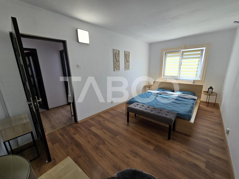 Apartament 3 camere decomandat renovat 2 bai 2 balcoane Turnisor Sibiu in Sibiu - Iasomiei