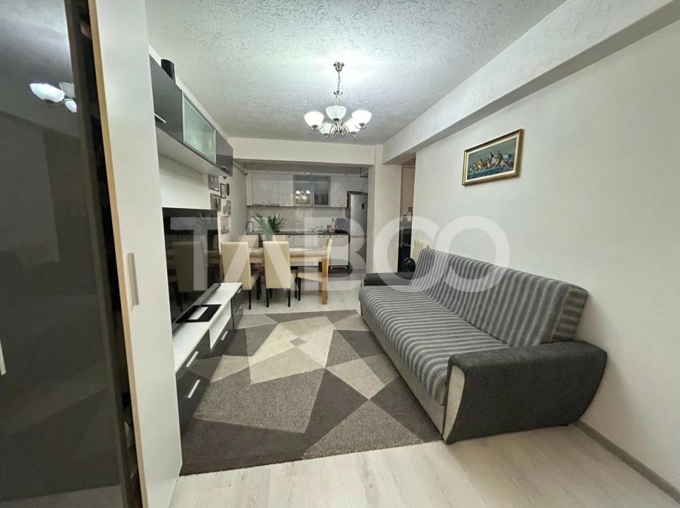 Apartament 3 camere decomandate utilate si mobilate 68 mpu