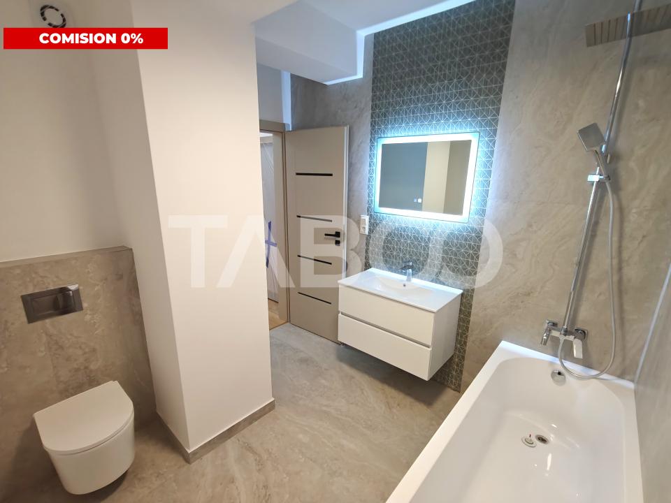 Apartament 3 camere - etaj 1 - incalzire in pardosea si loc de parcare in Sibiu - Calea Surii Mici