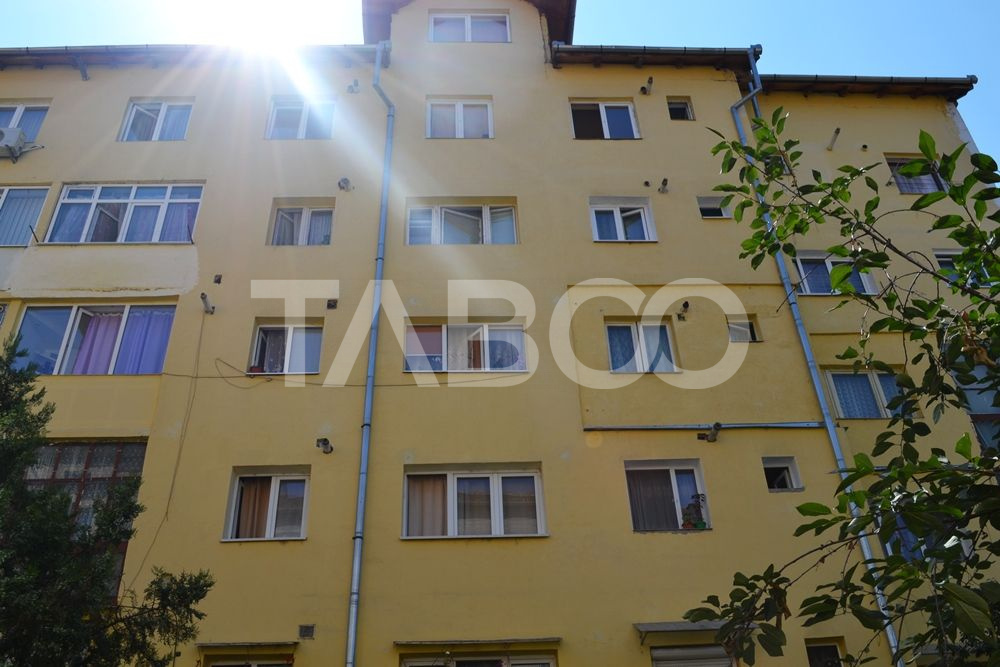 Apartament 3 camere in Sibiu de vanzare in spatele benzinariei OMV