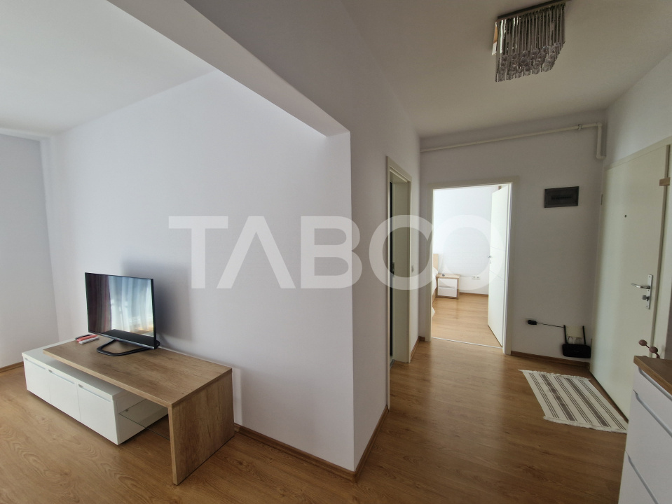 Apartament 3 camere mobilat si utilat modern lift Avangarden Sibiu