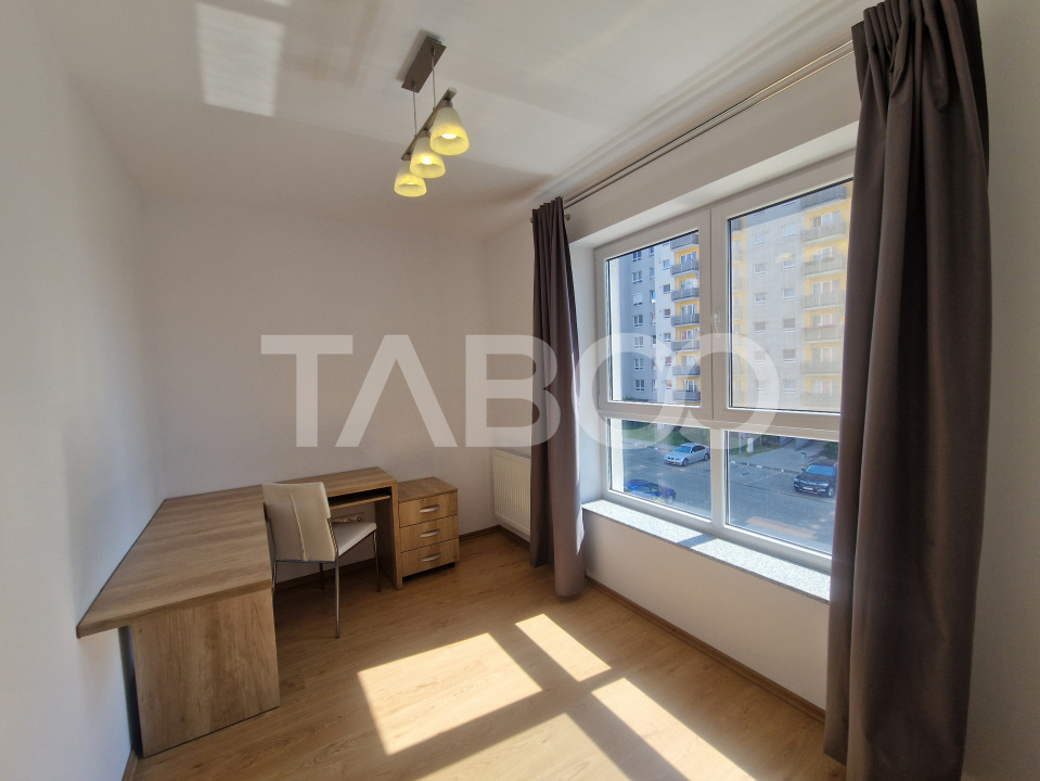 Apartament 3 camere mobilat si utilat modern lift Avangarden Sibiu