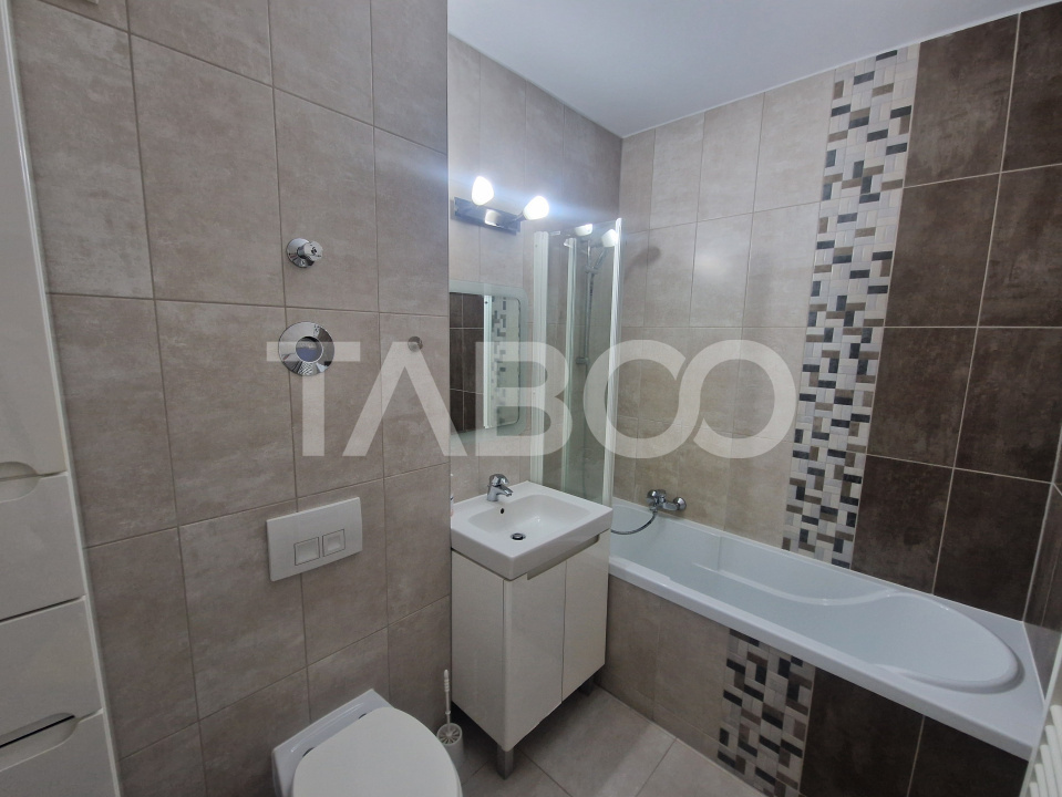 Apartament 3 camere mobilat si utilat modern lift Avangarden Sibiu