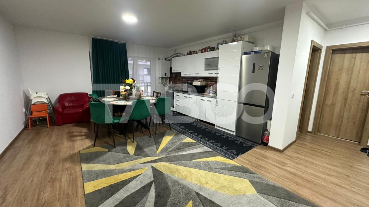 Apartament 3 camere modern cu loc de parcare zona Doamna stanca Sibiu 