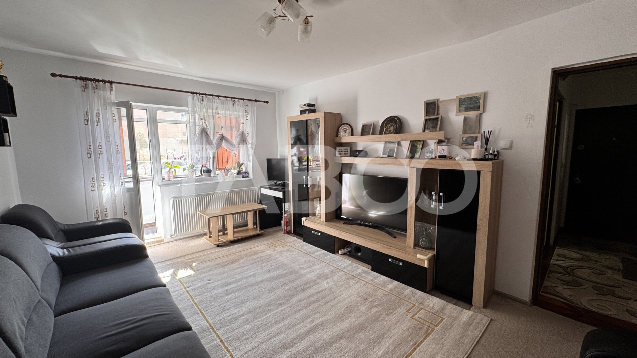 Apartament 3 camere si 2bai de inchiriat mobilat utilat 80mp Strand  in Sibiu - Maramuresului