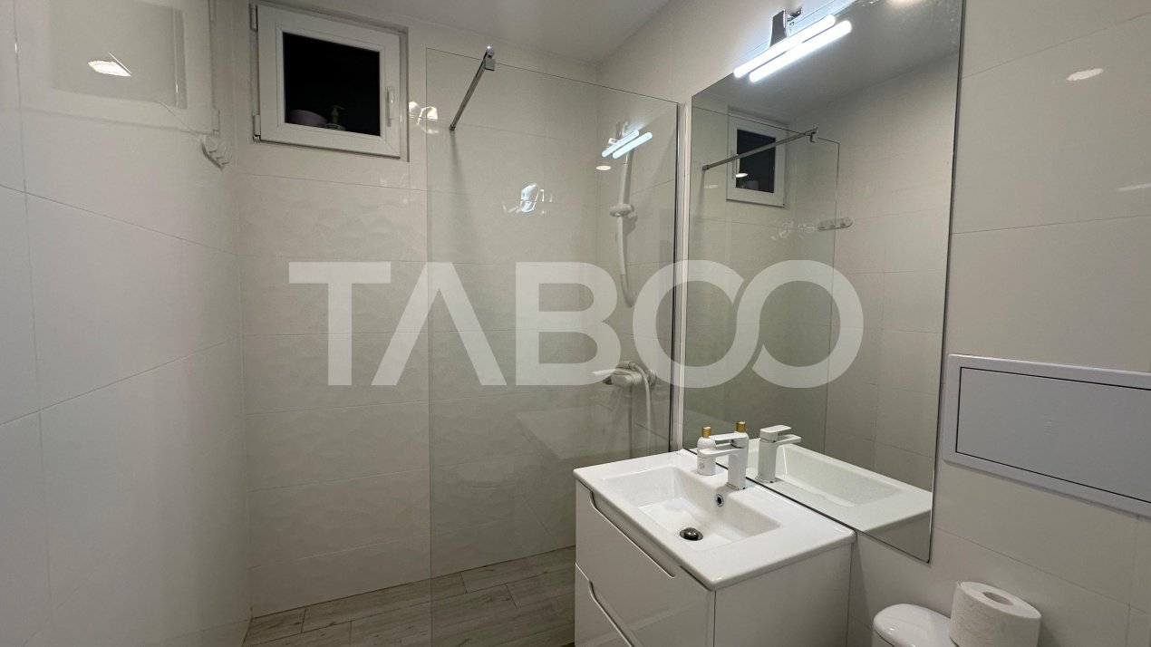 Apartament 45 mpu 2 camere mobilat utilat zona Terezian Sibiu
