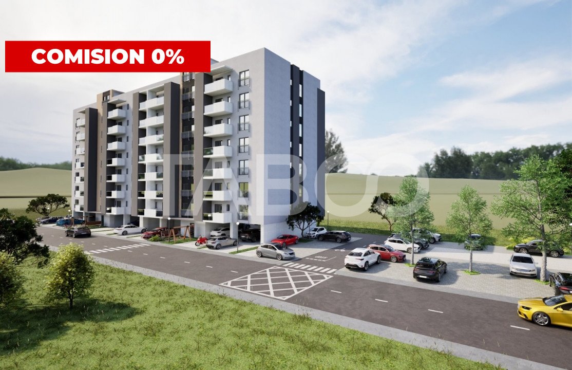 Apartament 49 mpu cu 2 camere si balcon etaj 2 Sibiu Doamna Stanca in Sibiu - Doamna Stanca