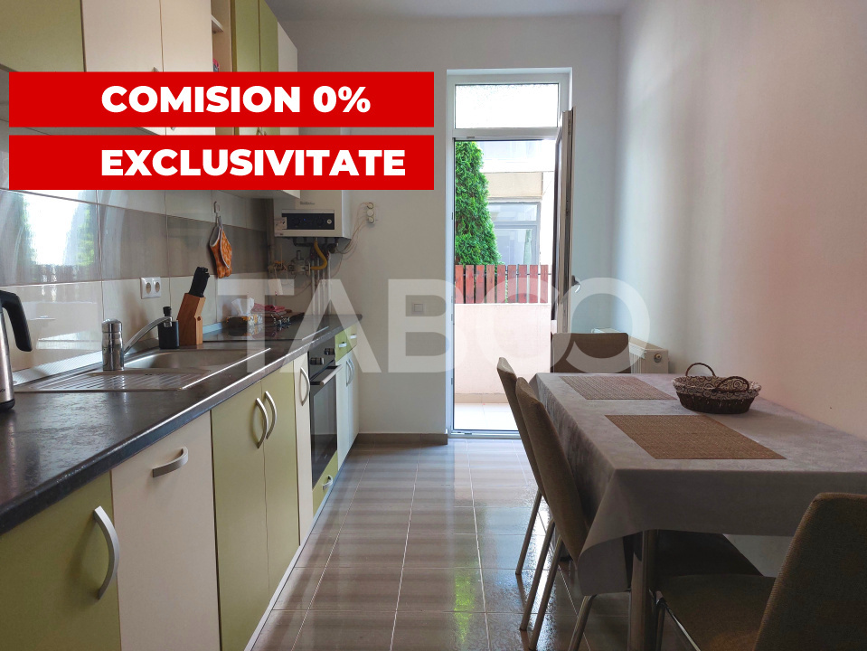 Apartament 49mpu 2 camere 2 balcoane curte 30mp Cartierul Arhitectilor in Sibiu - Ioan Virgil Ispas