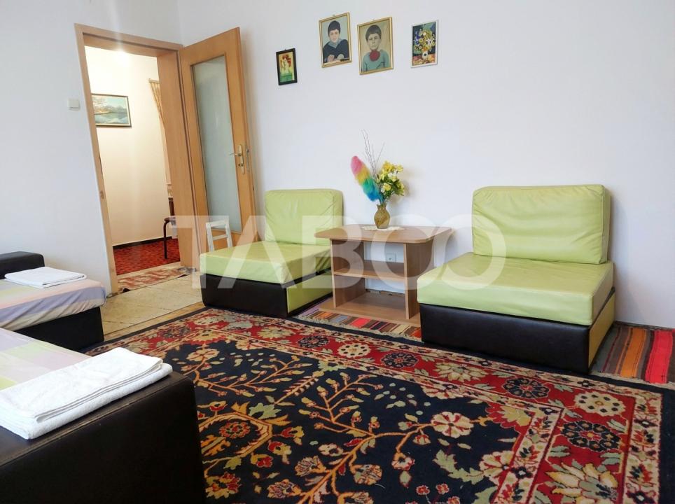 Apartament 57 mp 2 camere decomandate balcon PRET AVANTAJOS Cisnadie