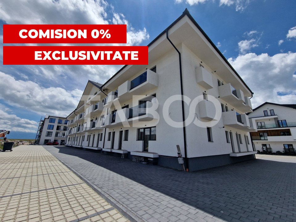Apartament 58 mpu la CHEIE 2 camere Doamna Stanca cu predare FEBRUARIE in Sibiu - Doamna Stanca