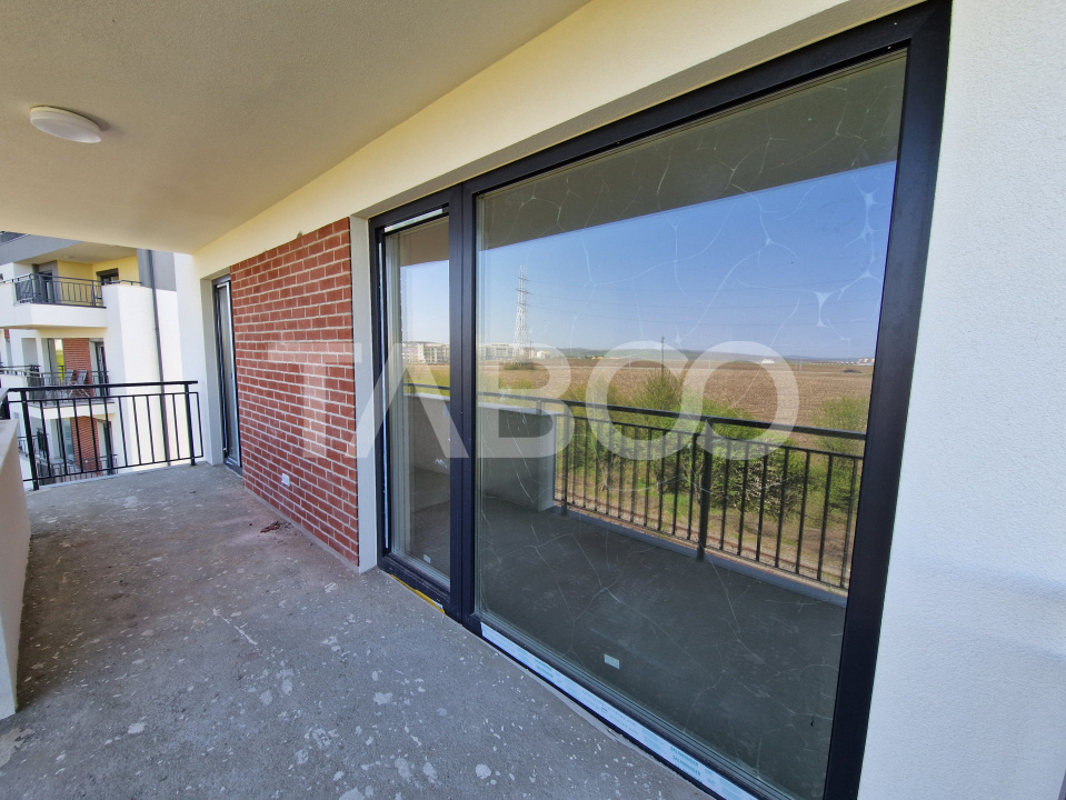 Apartament 63 mp utili 3 camere 2 bai gradina parter inalt Turnisor