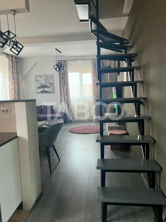 Apartament 64 mpu balcon   zona Mihai Viteazul mobilat utilat 3 camere
