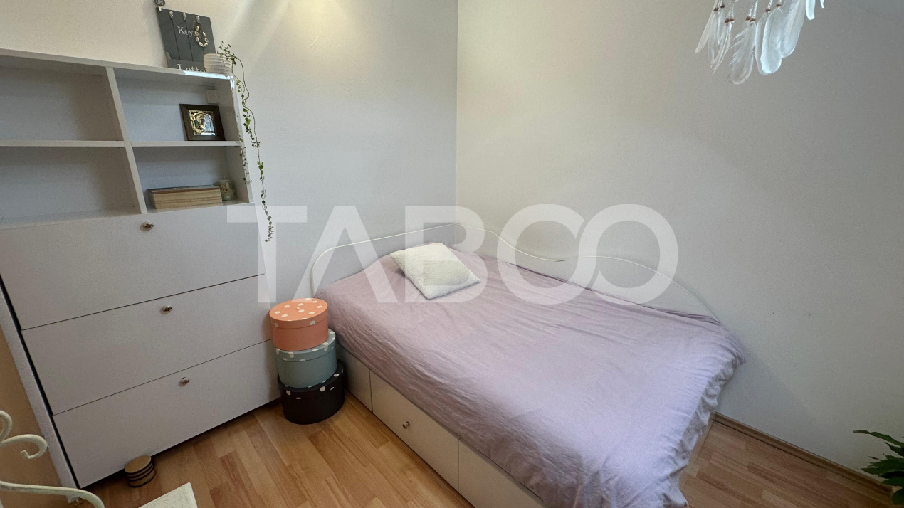 Apartament 80 mpu mobilat utilat la mansarda zona Rahovei Sibiu