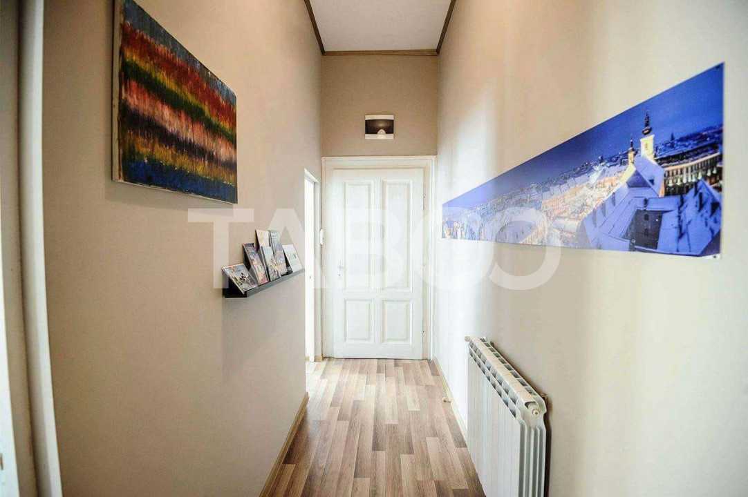 Apartament 85mp  2 camere+ boxa CENTRUL ISTORIC SIBIU 