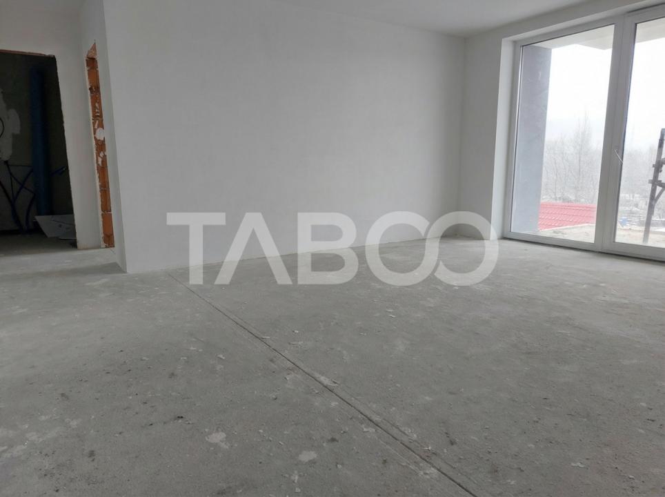 Apartament 91 mp 3 dormitoare 2 bai terasa loc parcare etaj 2 Cisnadie