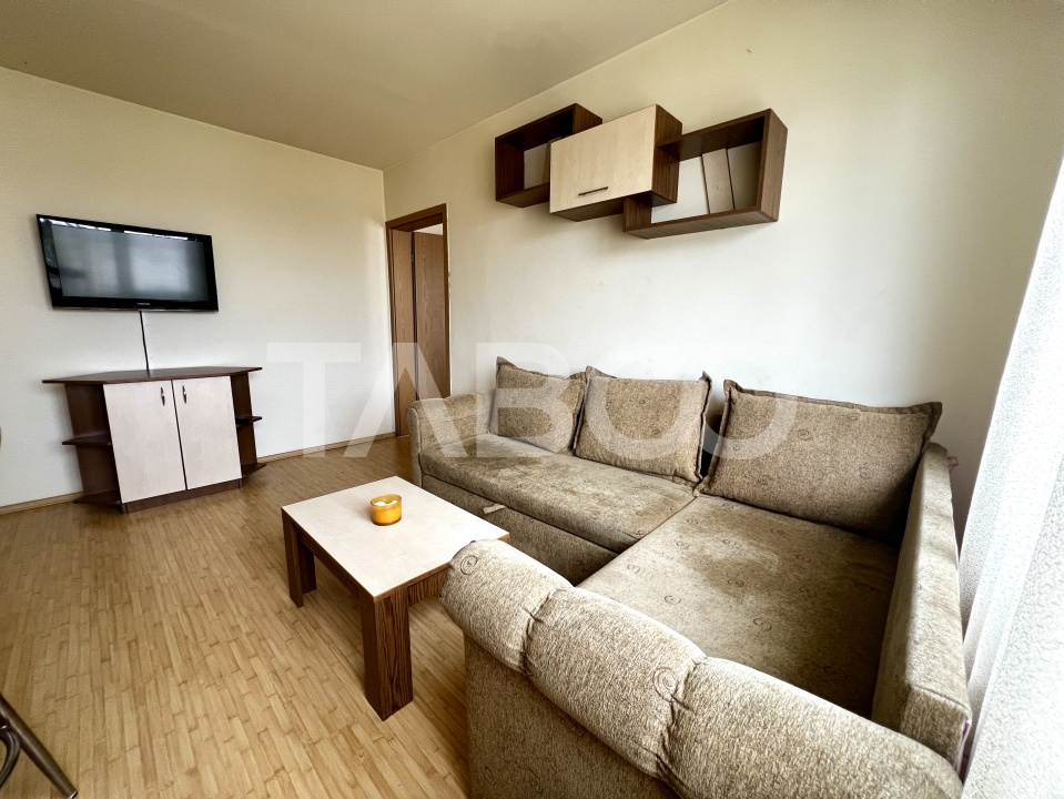 Apartament complet mobilat 2 camere de vanzare pe Semaforului Sibiu