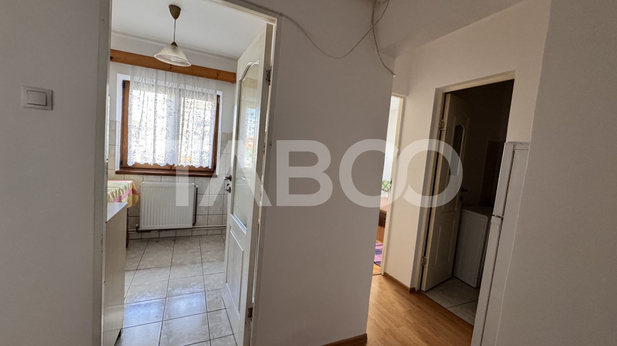 Apartament cu 2 camere de inchiriat mobilat utilat 55mp Strand Sibiu