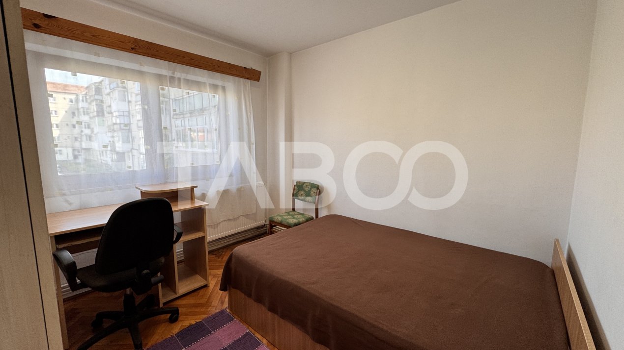 Apartament cu 2 camere de inchiriat mobilat utilat 55mp Strand Sibiu