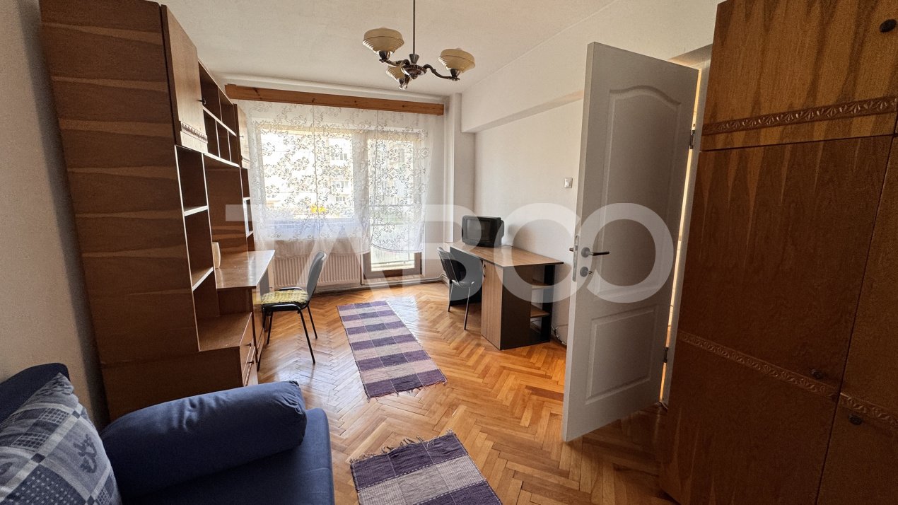 Apartament cu 2 camere de inchiriat mobilat utilat 55mp Strand Sibiu
