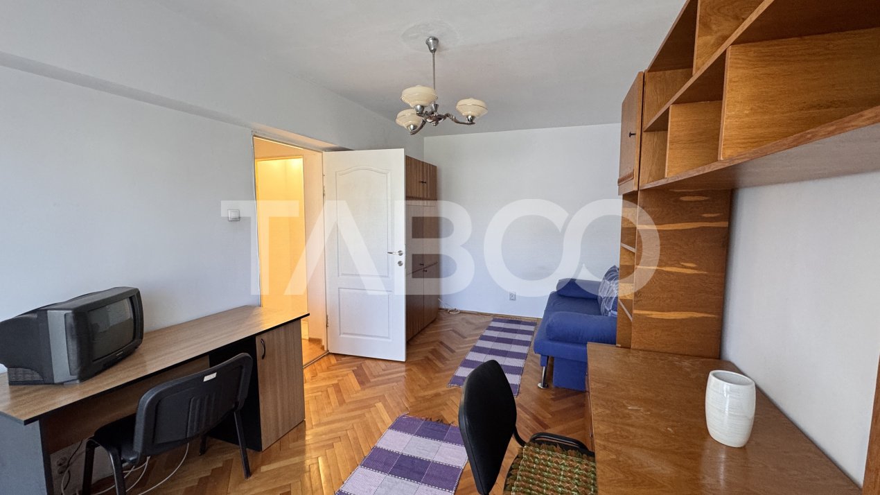 Apartament cu 2 camere de inchiriat mobilat utilat 55mp Strand Sibiu