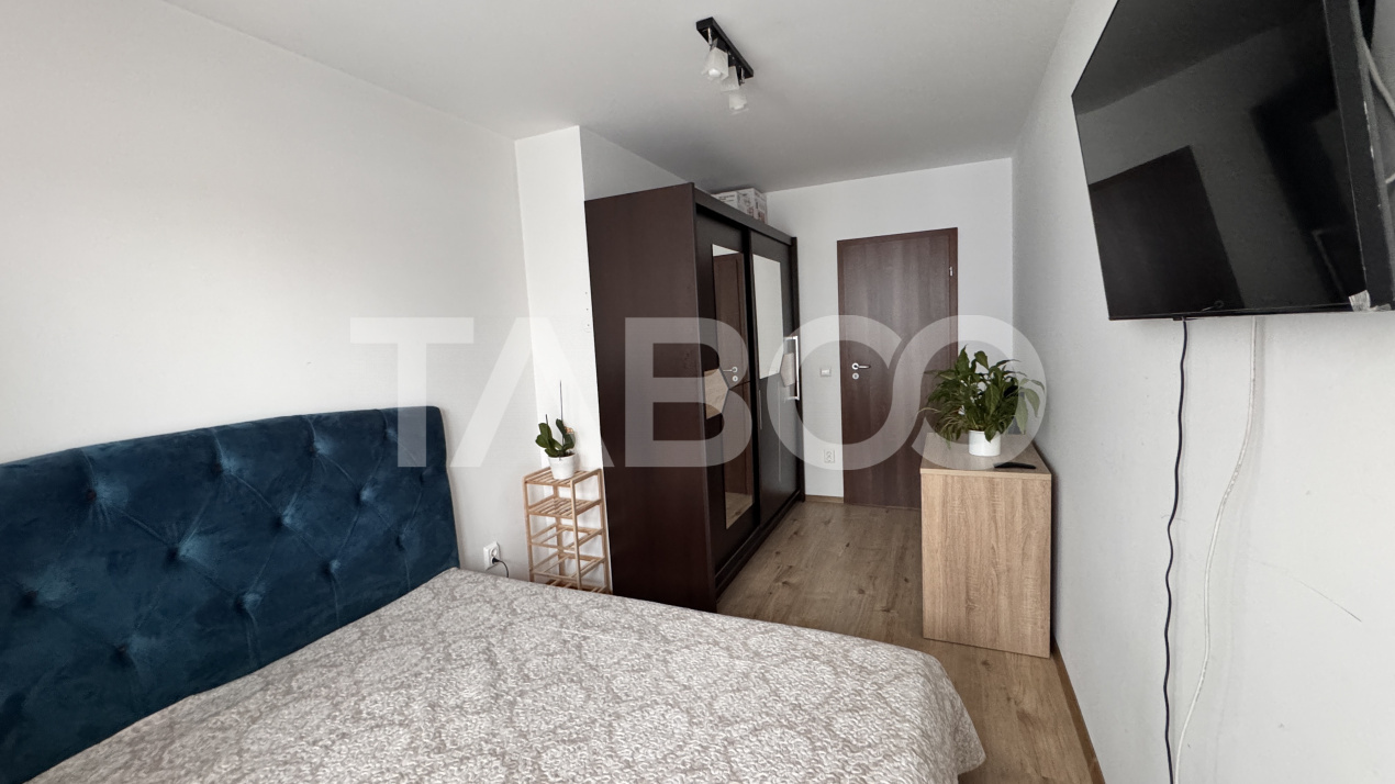 Apartament cu 2 camere de vanzare mobilat utilat 39mp Magnolia Sibiu in Sibiu - Calea Surii Mici