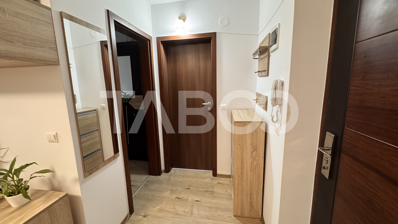 Apartament cu 2 camere de vanzare mobilat utilat 39mp Magnolia Sibiu