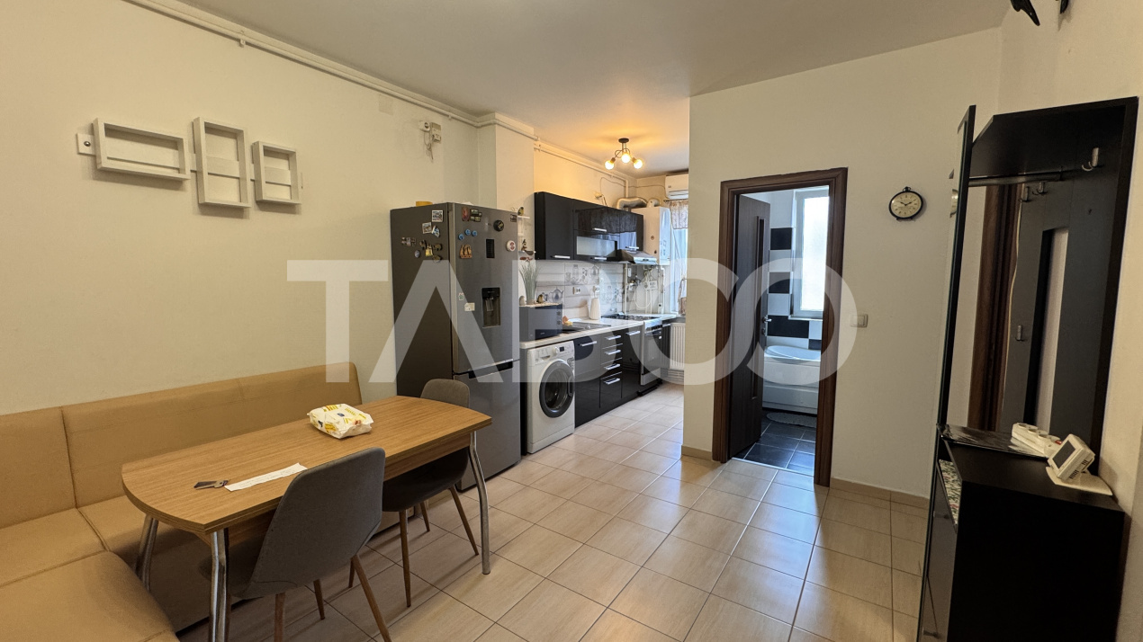 Apartament cu 3 camere de inchiriat mobilat utilat Mihai Viteazu Sibiu