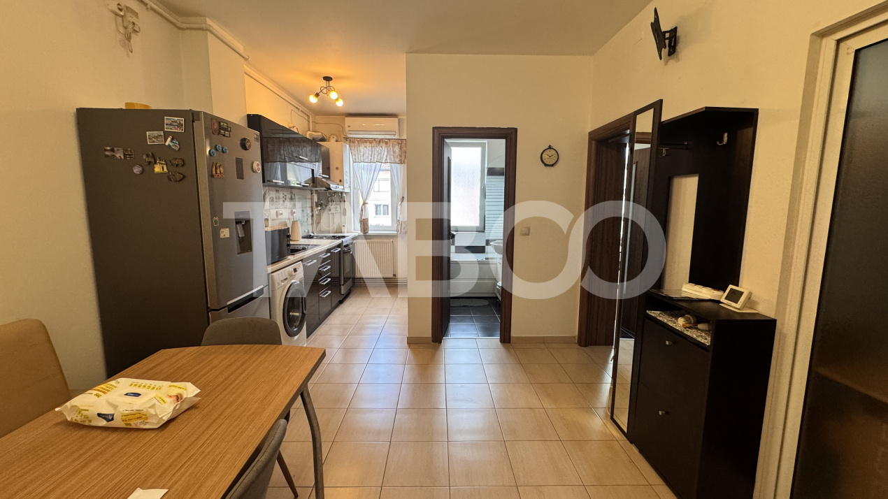 Apartament cu 3 camere de inchiriat mobilat utilat Mihai Viteazu Sibiu