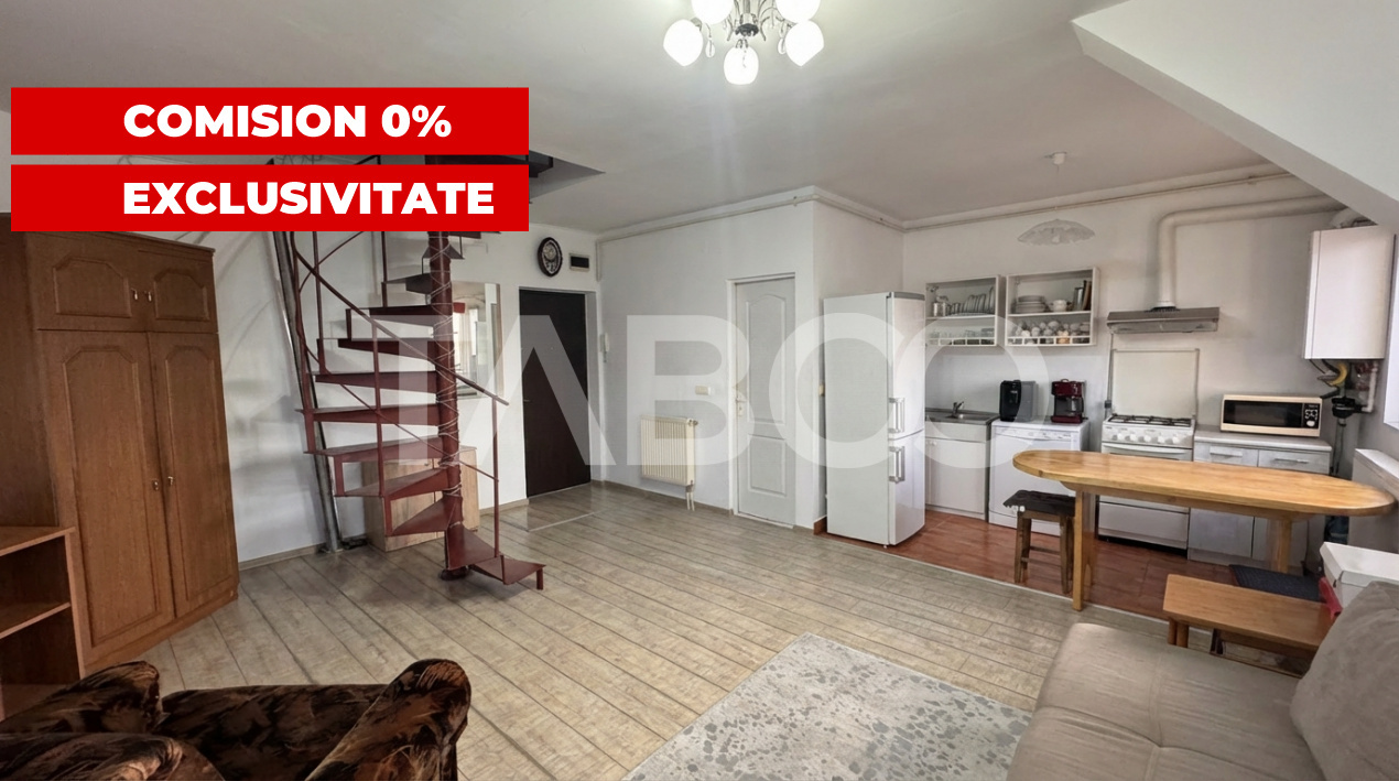 Apartament cu 3 camere mobilat utilat 65 mp COMISION 0% Valea Aurie