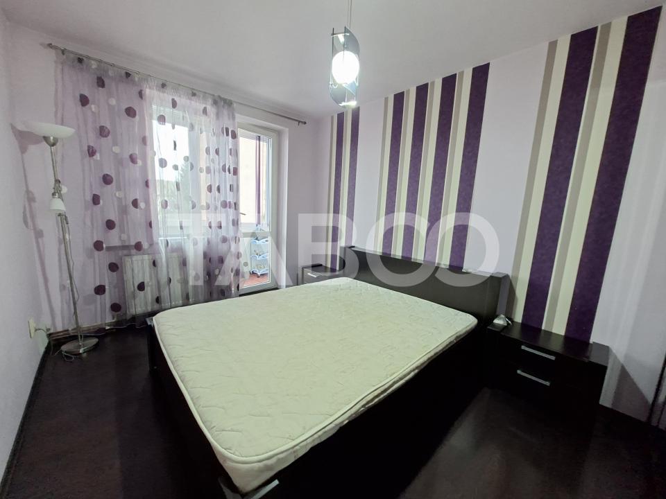 Apartament cu 3 camere si balcon de inchiriat in Sibiu zona Rahovei