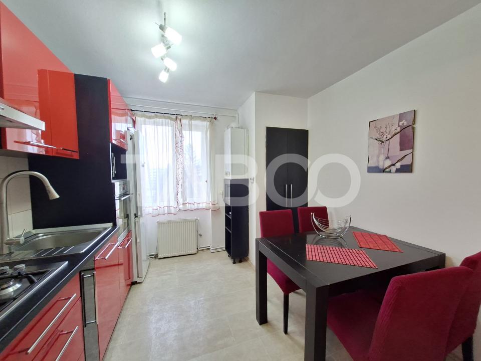 Apartament cu 3 camere si balcon de vanzare in Sibiu zona Rahovei