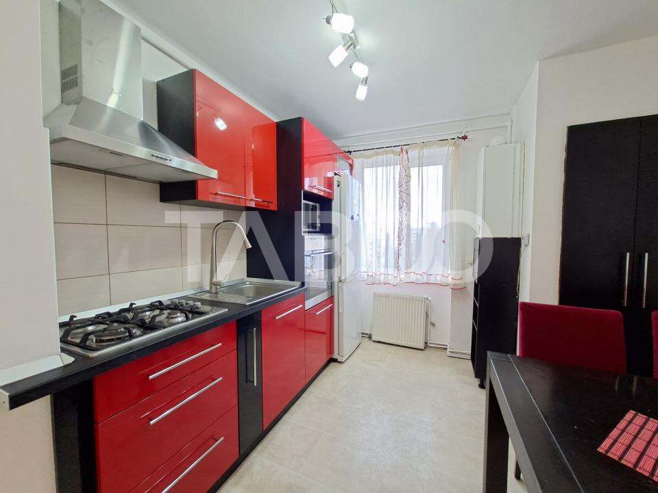 Apartament cu 3 camere si balcon de vanzare in Sibiu zona Rahovei