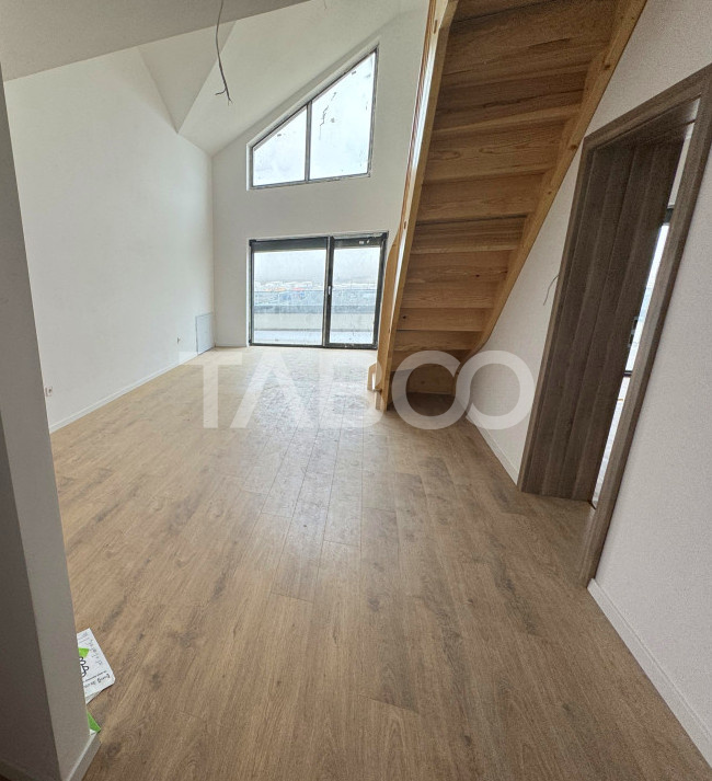 Apartament cu 4 camere 2 bai 84 mpu balcon 18 mp loc parcare Sibiu