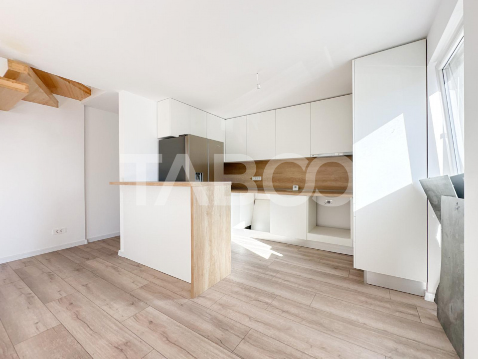 Apartament cu 4 camere pe 2 nivele in vila noua cu parcare