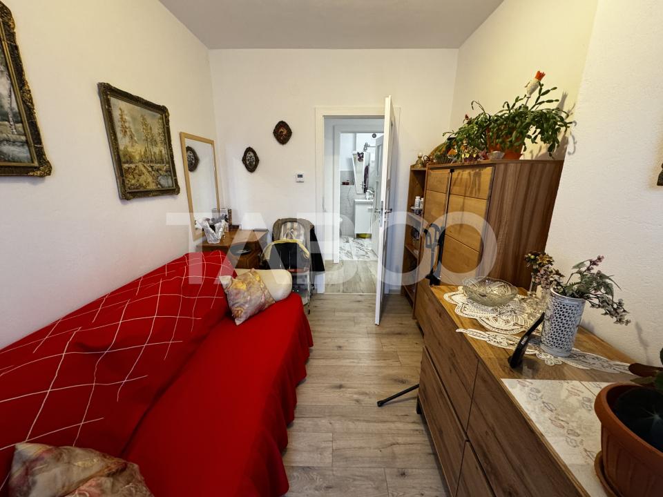 Apartament cu gradina de 63 mp 3 camere 2 parcari boxa Turnisor Sibiu