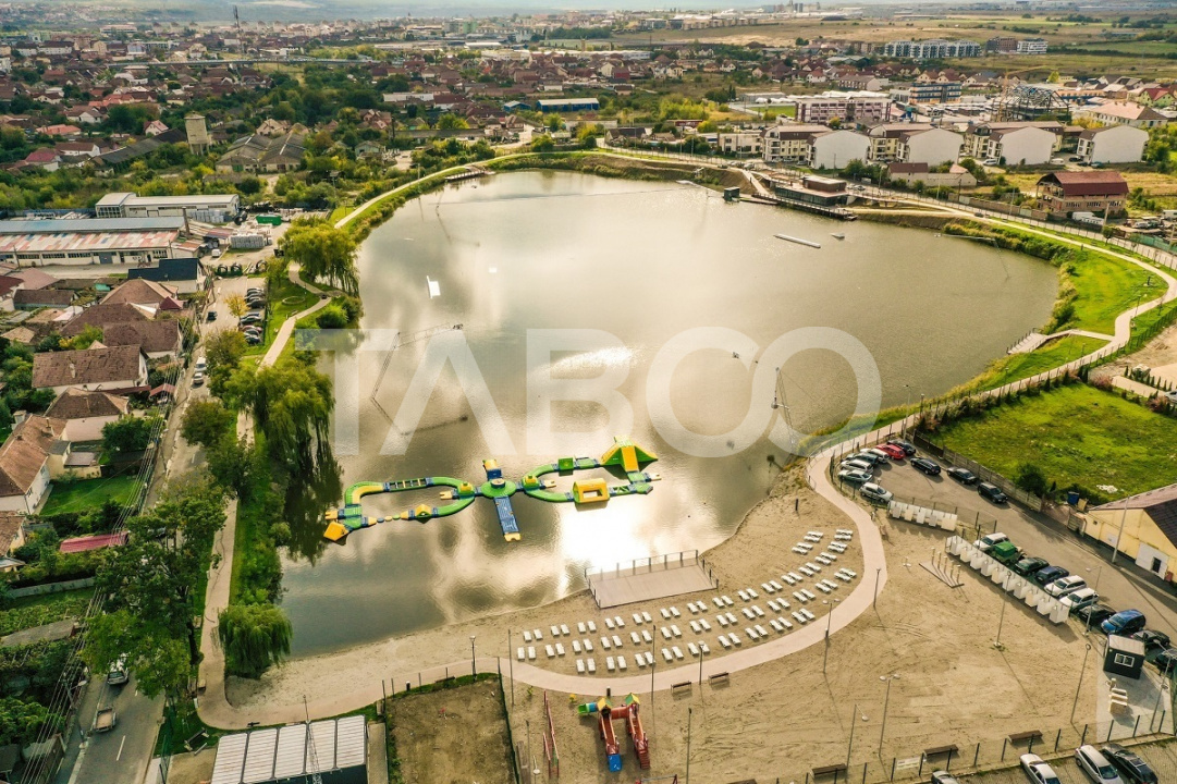 Apartament cu gradina in bloc nou 2025 chiar langa Lacul lui Binder