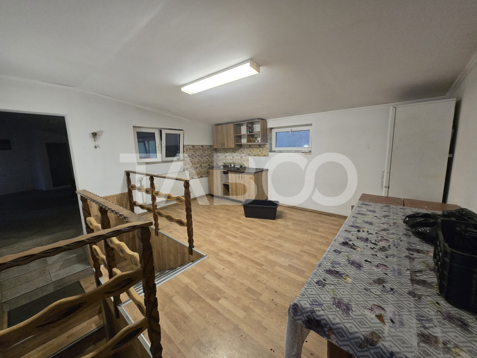 Apartament de inchiriat 150mp pentru echipe de muncitori Slimnic Sibiu