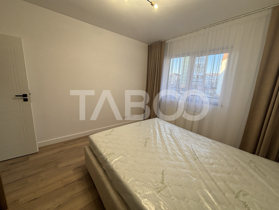 Apartament de inchiriat 2 camere 60 mpu mobilat utilat Sibiu