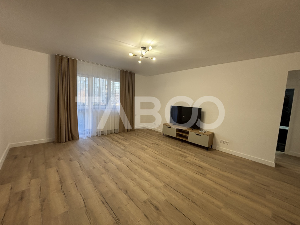 Apartament de inchiriat 2 camere 60 mpu mobilat utilat Sibiu