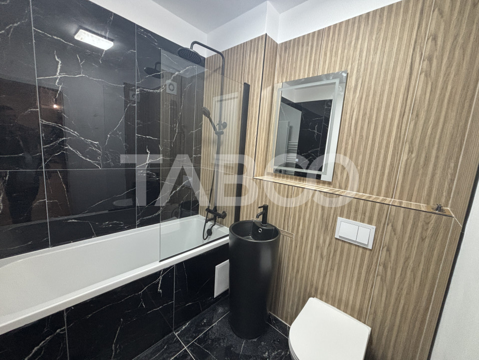 Apartament de inchiriat 2 camere 60 mpu mobilat utilat Sibiu