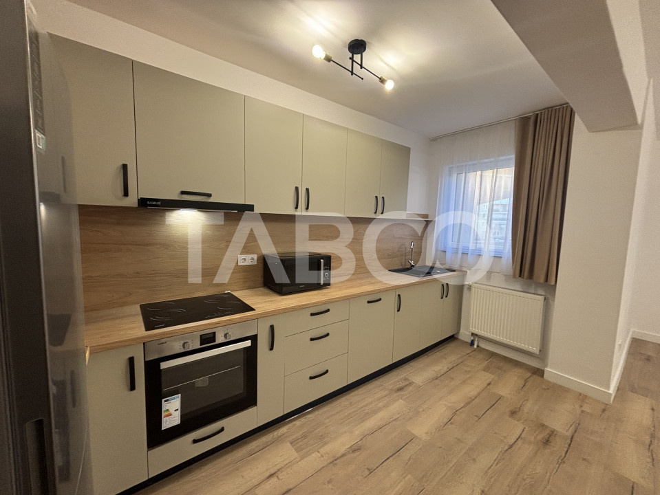 Apartament de inchiriat 2 camere 60 mpu mobilat utilat Sibiu