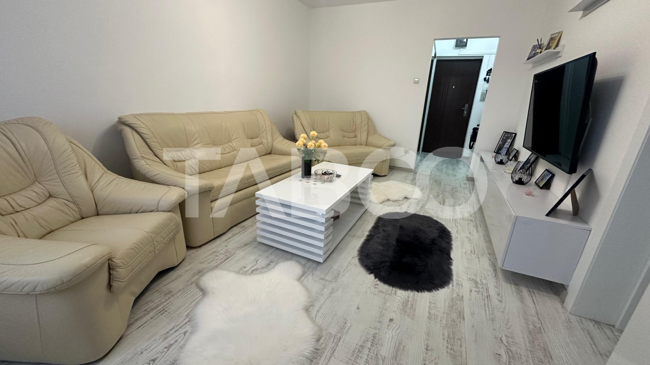 Apartament de inchiriat  2 camere cu balcon zona Rahovei Sibiu