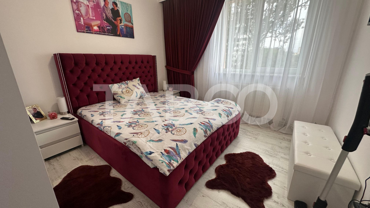 Apartament de inchiriat  2 camere cu balcon zona Rahovei Sibiu